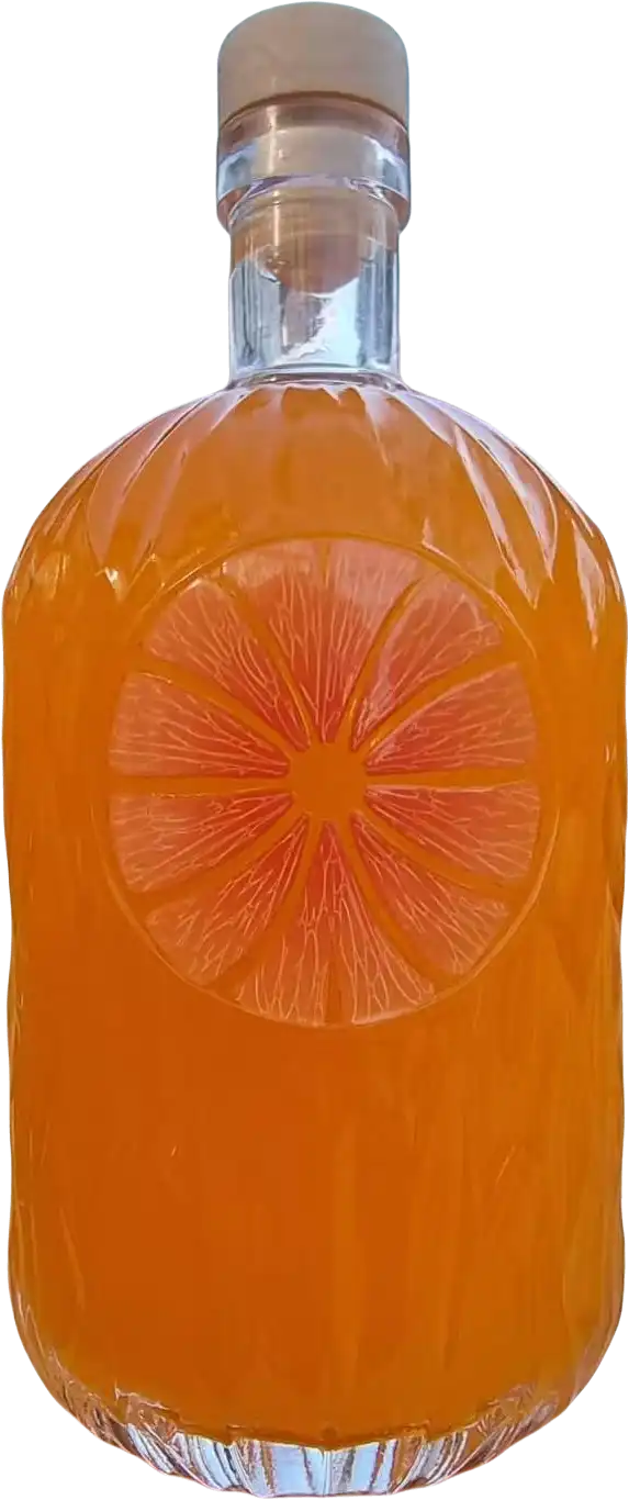 Maßgefertigte Spirituosenflasche